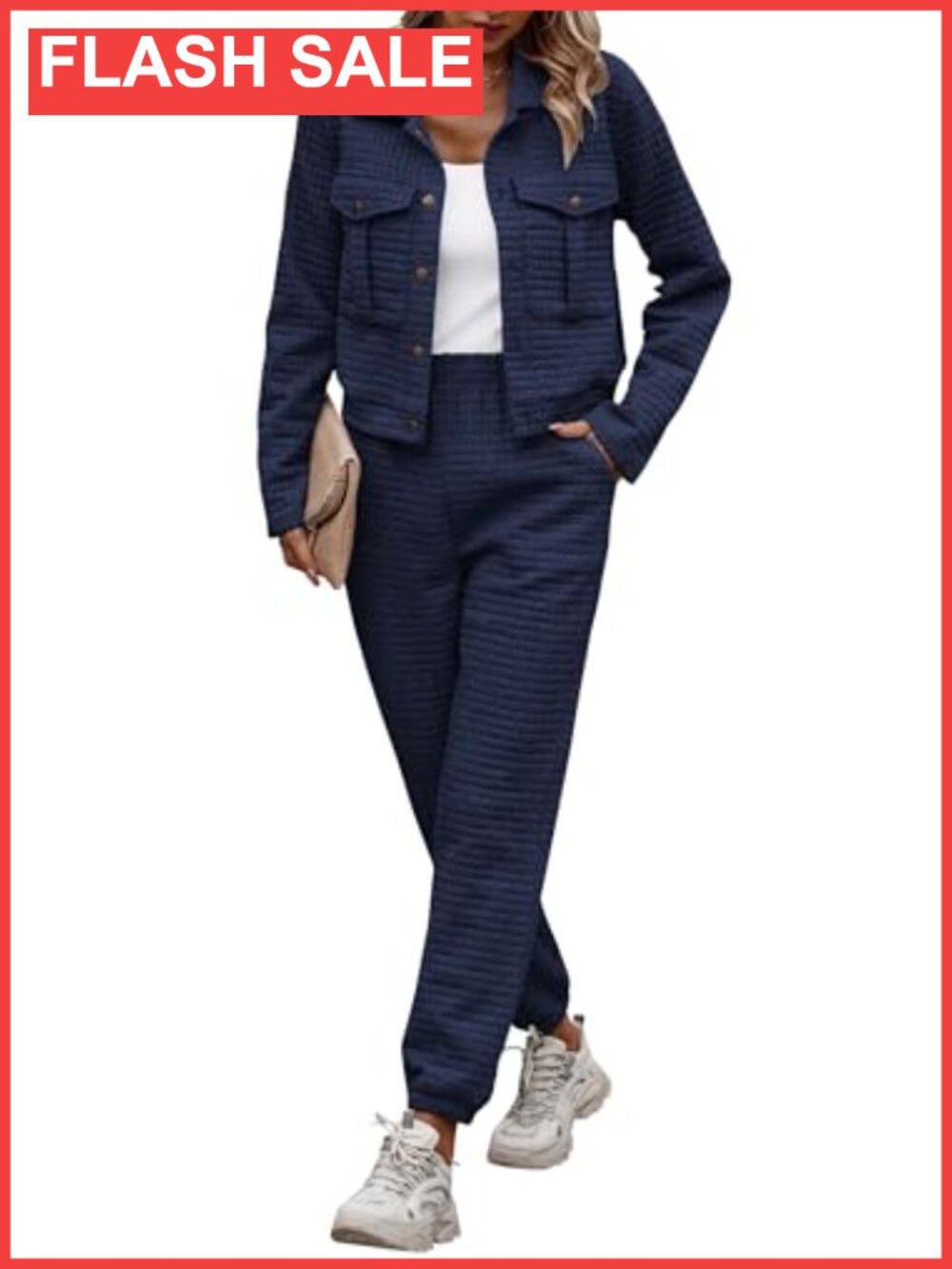 Women's 2 Piece Matching Lounge Sets Tracksuit